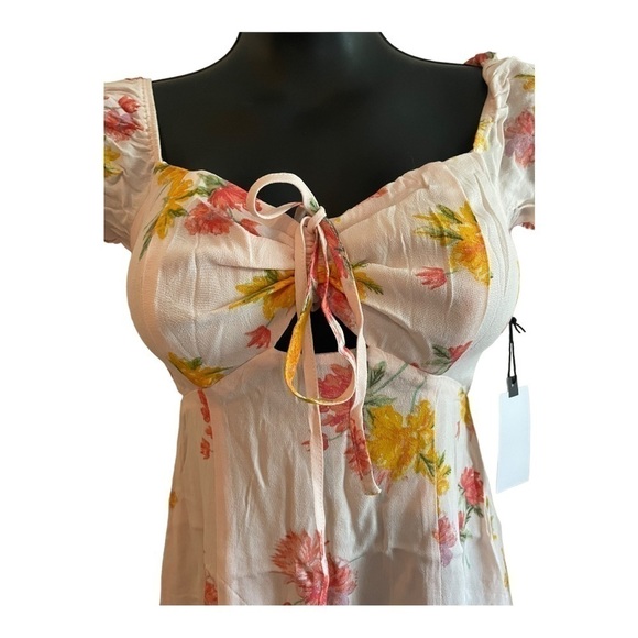 Astr the label KAYLI DRESS BLUSH MULTI FLORAL - Picture 7 of 14